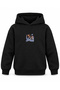 Katseye Paper Plane Character Printed Children's Hooded Sweatshirt - 2