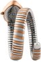 Just Caballi Women's Stainless Steel Quartz Analog Watch, 22 mm, Silver and Rose Gold-Tone Snake Wrap Bracelet, - 4