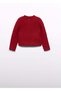 Girl's Knitted Sweater Red - 4