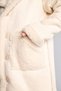 Suede Look Plush Lined V-Neck Parka for Girls H2031A826Au - 5