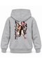 Katseye Open Fan Graphic Printed Children's Hooded Sweatshirt