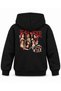 Katseye Ripped Cuff Editorial Printed Children's Hooded Sweatshirt