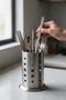 Stainless Steel Countertop Spoon Holder Large Cutlery Organizer