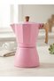 Latte Mocha Coffee Maker Italian Moka Espresso Cafeteira Percolator Pot Stovetop Coffee Maker 300ml Pink