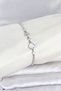Silver Color Brass Sea Shell Model Women's Bracelet with Elevator Design
