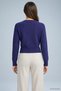 V-Neck Button Detailed Short Cardigan 2533 Laci - 4