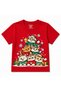 Christmas Kitty Tree - Cute Festive Kittens Kids Graphic T-Shirt
