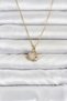 316L Steel Chain Gold Color Zircon Stone Rabbit Model Women's Necklace