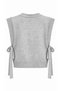 Hair Braid Patterned Knitwear Sweater – Sleeveless Round Neck Casual Women's Knitted Sweater Vest - 6