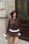 Guipure Detailed Lace-Up Cardigan-Bitter Brown Bitter Brown - 3