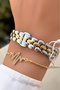 Gold Color - Minimal Case Women's Wristwatch - Waterproof - with Bracelet Gift - 4