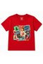 Christmas Postcard Magic - Vintage Holiday Stamps Kids Graphic T-Shirt