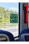 Reflective Emergency Exit and Break Glass Instruction Sticker Set – 10.5 × 10.5 cm - 4
