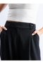 Button Detailed Fabric Trousers - 4