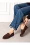 Bolly Brown Suede Women's Loafer - 3