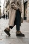 London Ankle Boots with Fur Inside for Women, Casual Winter Boots