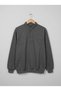Men's Sweatshirt Polo Neck Buttoned Thessaloniki Woven Oversized Plus Size - 4