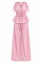 Pink 100% Cotton Shoulder and Drawstring Set - 2Y8612