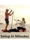 Sport Portable Game Set, Indoor & Outdoor No Boundaries Play Set with Net, 2 Paddles, 8 Birdies, Carrying Bag, Similar to Pickleball, Badminton and Tennis with A Whole New Spin On It - 3