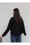 Shirt collar pleated blouse - 5