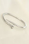 316L Steel Silver Color Nail Model Bracelet - 2