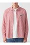 Ozmarka New Season Red Relax Fit Plaid Men's Shirt - 3
