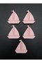 5 Pieces of Children's Room Cabinet Drawer Handles with Sailboat/Boat Figures - (Handle Screw Included) - Plastic