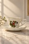 Versa 6-Person Porcelain Coffee Cup Set - 90 ml - 4
