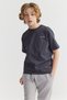 Boy's Basic T-Shirt with Writing - 5