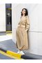 Beli Drawstring Detailed Pocketed Jacket - 2