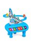 2 in 1 Penguin Musical Piano Keyboard Toy with Slide Track, Escalator, 5 Sound Modes, Colourful Lights, Interactive Electronic Organ, Educational Music Learning Toy for Kids Ages 3+ - 3