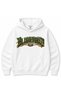 Blagoevgrad 101 – Vintage Gothic Green & Gold Typography Graphic Hoodie