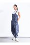 Adjustable Strap Pocketed Baggy Salopet Jumpsuit - 2
