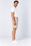 Parachute Fabric Beige Men's Shorts with Side Pockets - 3