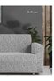 Altınkoza Still Jacquard Stretch Maxi Sofa Cover / Modern / Luxury / 1St Quality (3+3+1+1) - White - 2