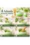 6 Piece Matcha Preparation Set 530 ml Ceramic Bowl Bamboo Whisk Stand and Strainer Green White - 4