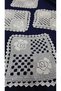 16 X 16 Crochet Square Lace, Knitted from Filoş Yarn, 8 Pieces - 2