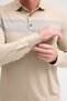 Men's Polo Neck Long Sleeve Sweatshirt - 2