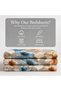 King Size Flat Bedsheet Set Watercolor Floral 5D Digital Print - 6