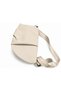 Cream Color Women's Adjustable Strap Daily Mini Shoulder Bag and Crossbody Bag - 5