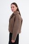 Short Cashmere Coat K3234 - 5