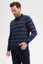 Men's Polo Neck Long Sleeve Sweatshirt - 5