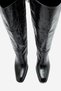 Brenda Black Print Women's Thick Heeled Boots - 4