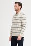 Men's Polo Neck Long Sleeve Sweatshirt - 5