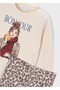 Girls' 2-Piece Set with Leggings 4734 - 3