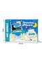 Kids 2 in 1 Drawing Board Table with Jigsaw Puzzle Blocks, Reusable Writing Whiteboard, Educational Art Easel, Storage Tray, Creative Learning Activity Toy for Boys and Girls - 6