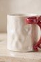 Ruban Luster Red Ceramic Mug with Bow Handle 350 ml Gift Coffee Cup - 5