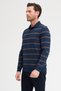 Men's Polo Neck Long Sleeve Sweatshirt - 3