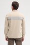 Men's Polo Neck Long Sleeve Sweatshirt - 8