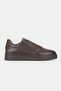 Men's Brown Genuine Natural Leather Orthopedic Sole Comfort Smart Lace-Up Shoes - 6